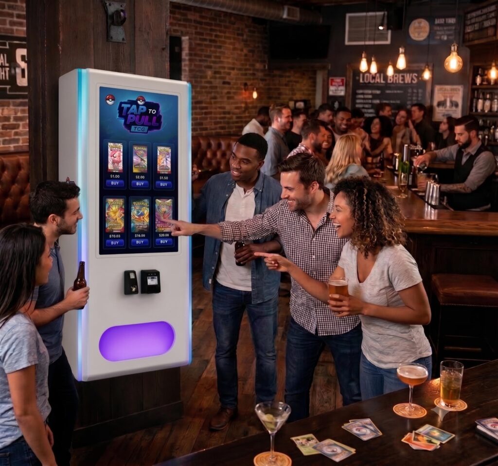 host a pokemon vending machine