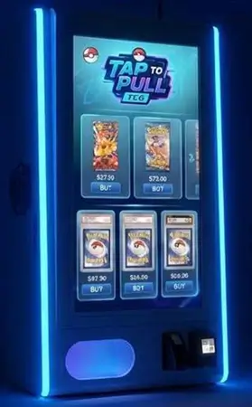 TAP TO PULL TCG Vending Machine