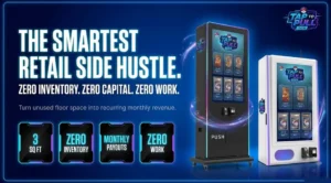 trading card vending machine